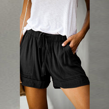 Women Casual High Waist Shorts