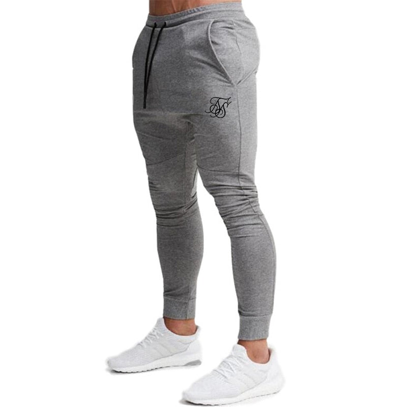 Silk Mens Fitness Skinny Sweatpants