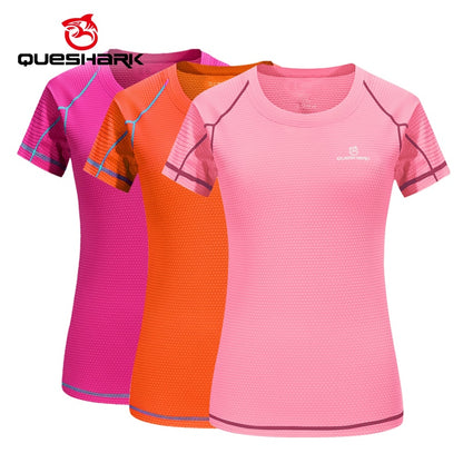 Women Quick Dry Short Sleeve T Shirt