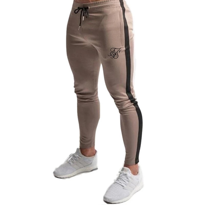 Silk Mens Fitness Skinny Sweatpants