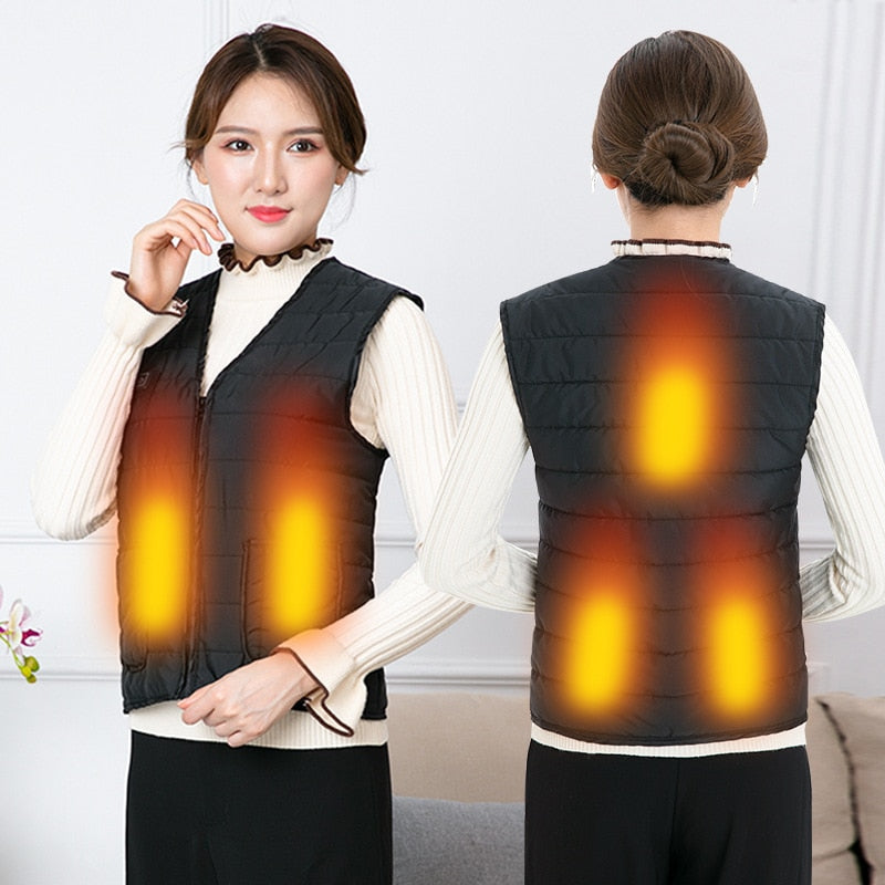 USB Heated Men & Women Outdoor Vest