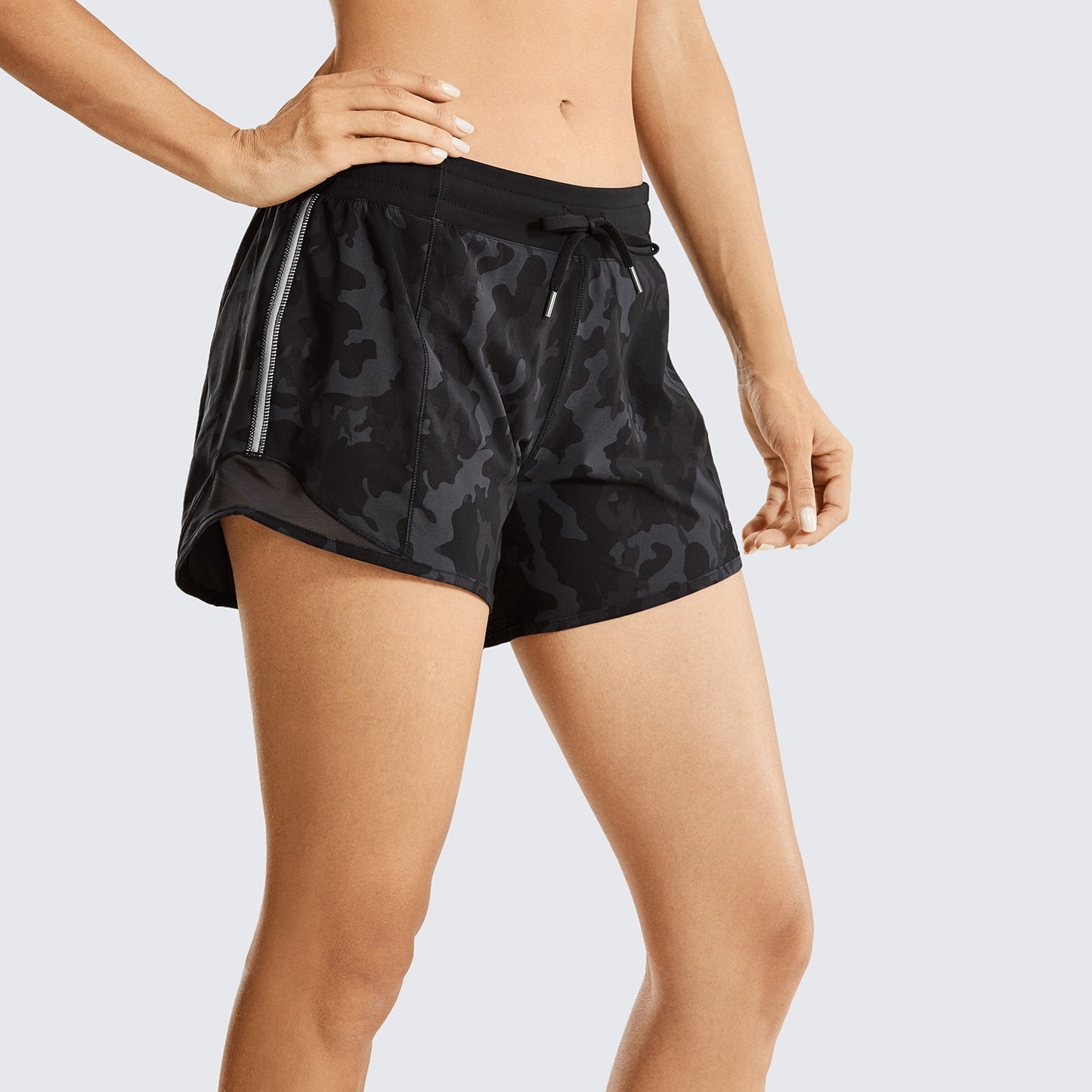 Athletic Running Shorts with Pocket
