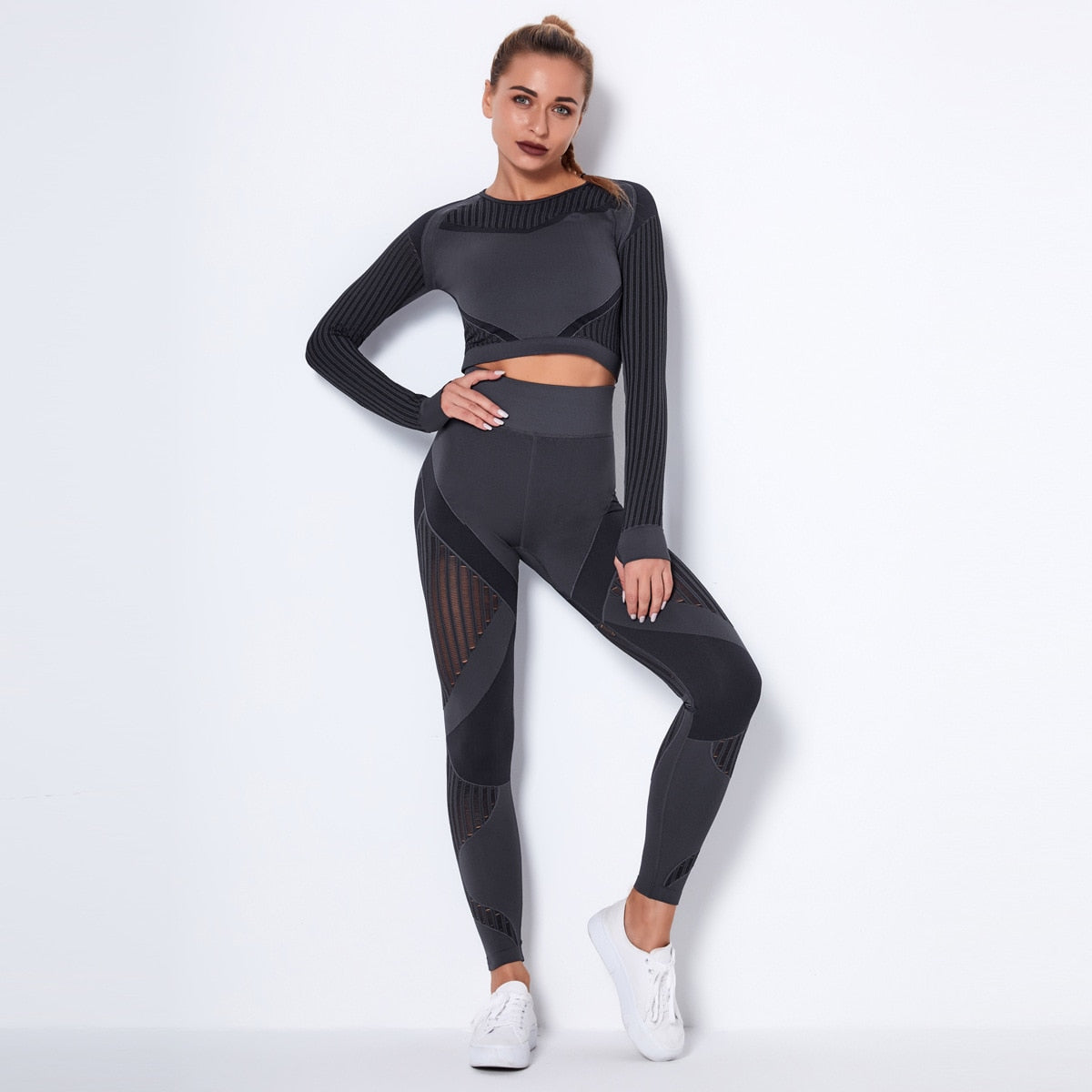 2 Piece Seamless Womens Sports Sets