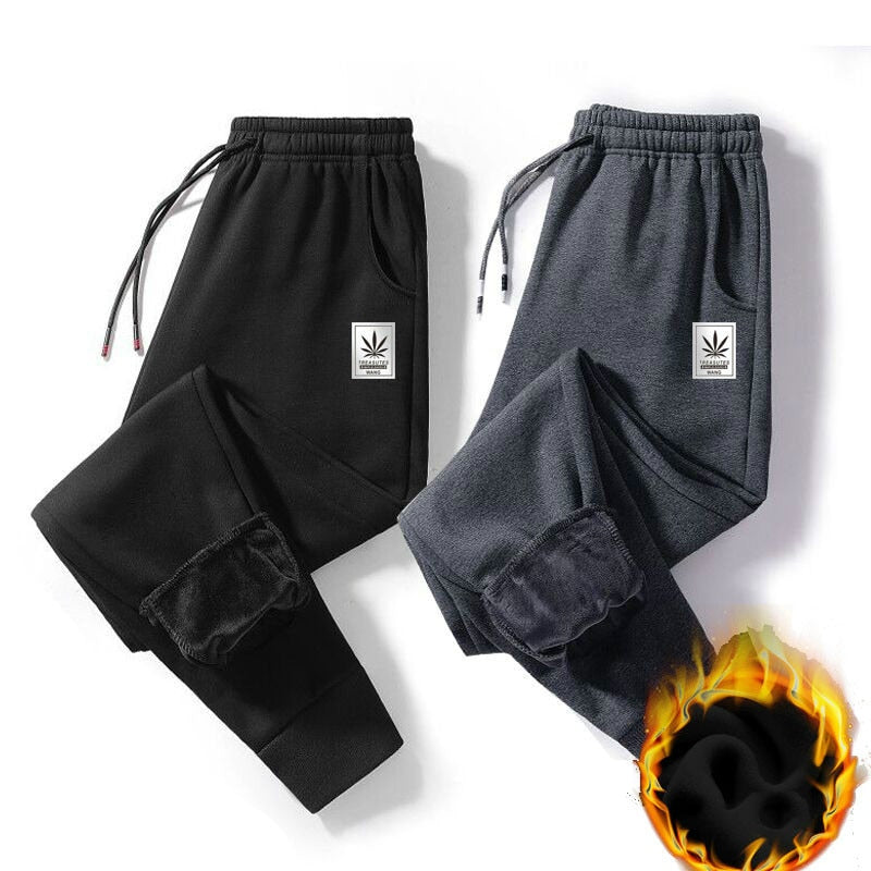 Warm Sweatpants Men Cotton