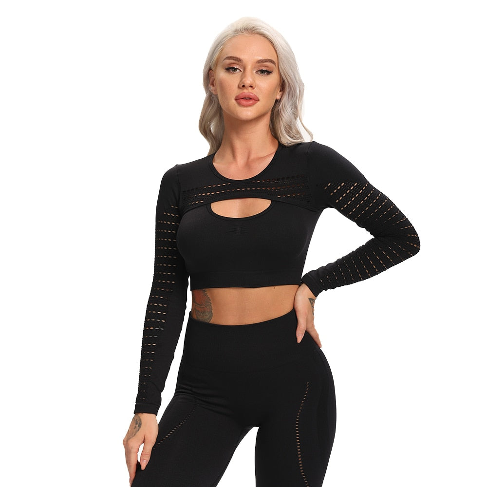 2 Piece Seamless Womens Sports Sets