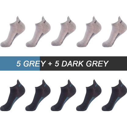 10 Pairs High Quality Men Ankle Socks