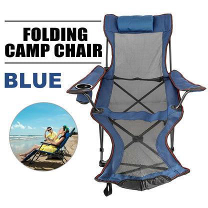 VEVOR Foldable Beach Lounge Chair