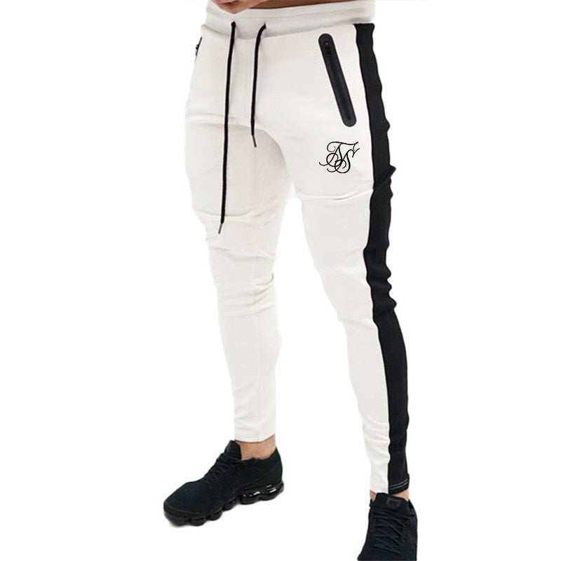 Silk Mens Fitness Skinny Sweatpants