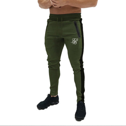 Silk Mens Fitness Skinny Sweatpants