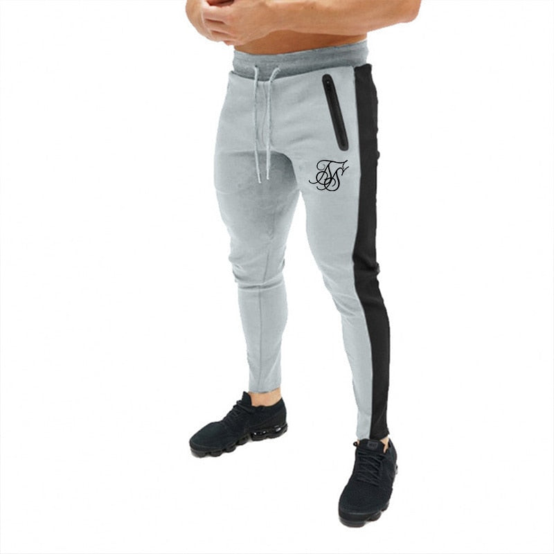 Silk Mens Fitness Skinny Sweatpants