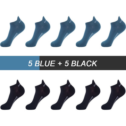 10 Pairs High Quality Men Ankle Socks