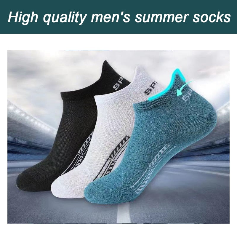 10 Pairs High Quality Men Ankle Socks