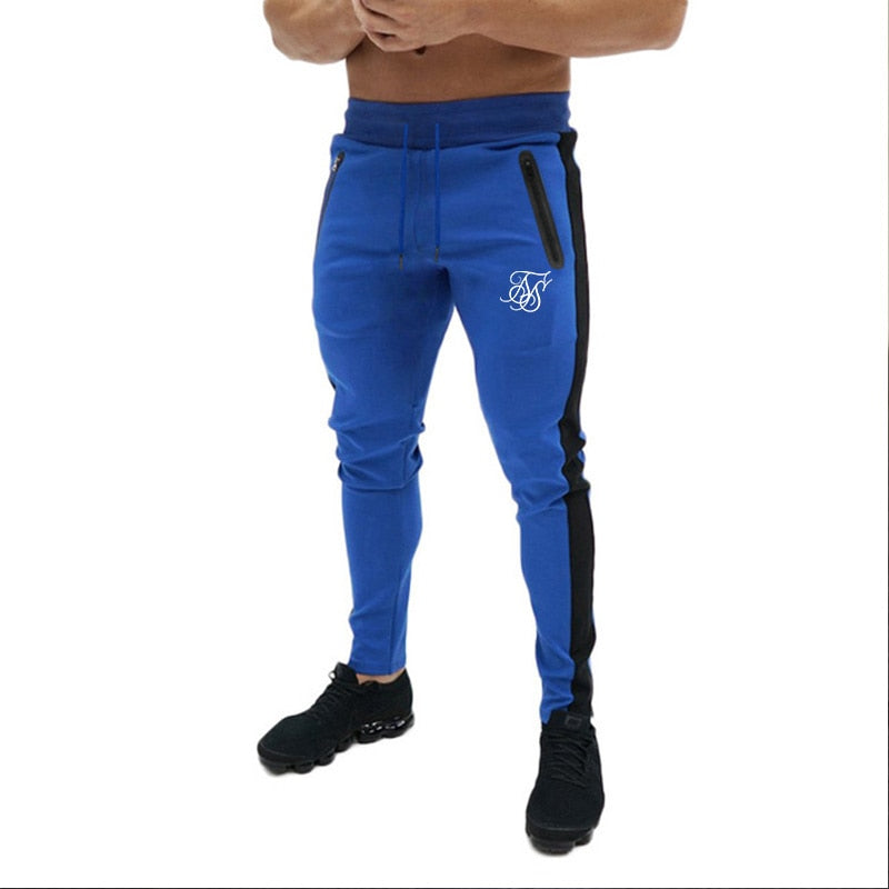 Silk Mens Fitness Skinny Sweatpants