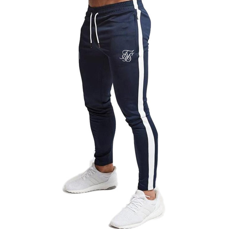 Silk Mens Fitness Skinny Sweatpants