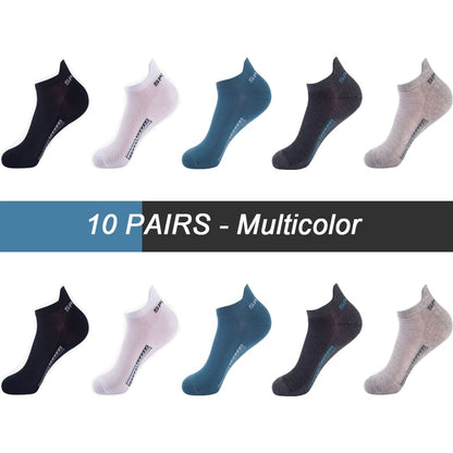 10 Pairs High Quality Men Ankle Socks