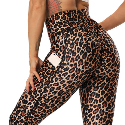 Fashion Snake Print Yoga Pants