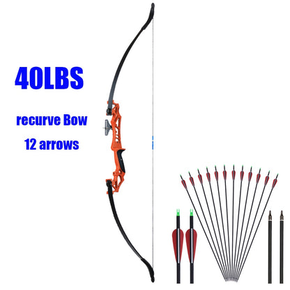 Takedown Recurve Bow & Arrow Set