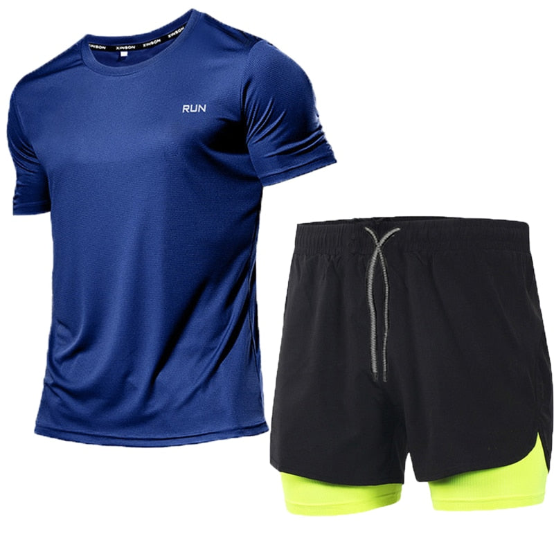 T-Shirt and Short Set For Men