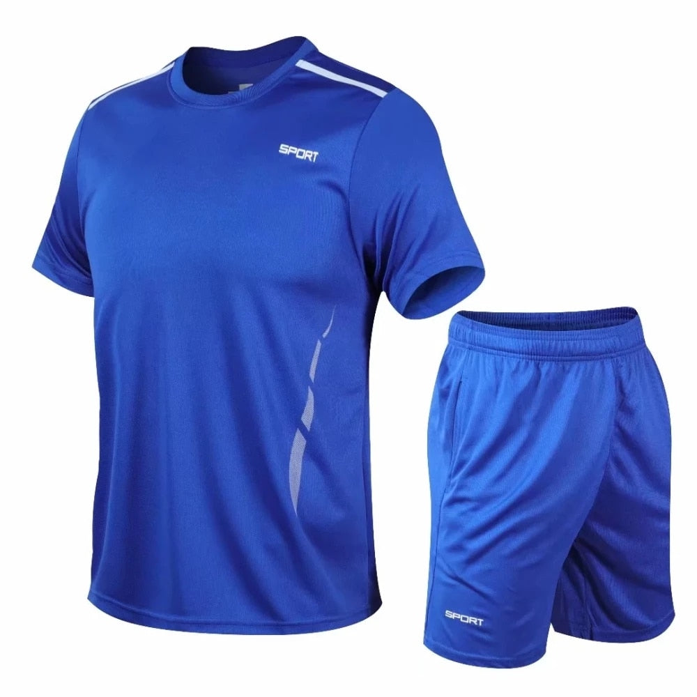 Running Sets Men Sports Clothing