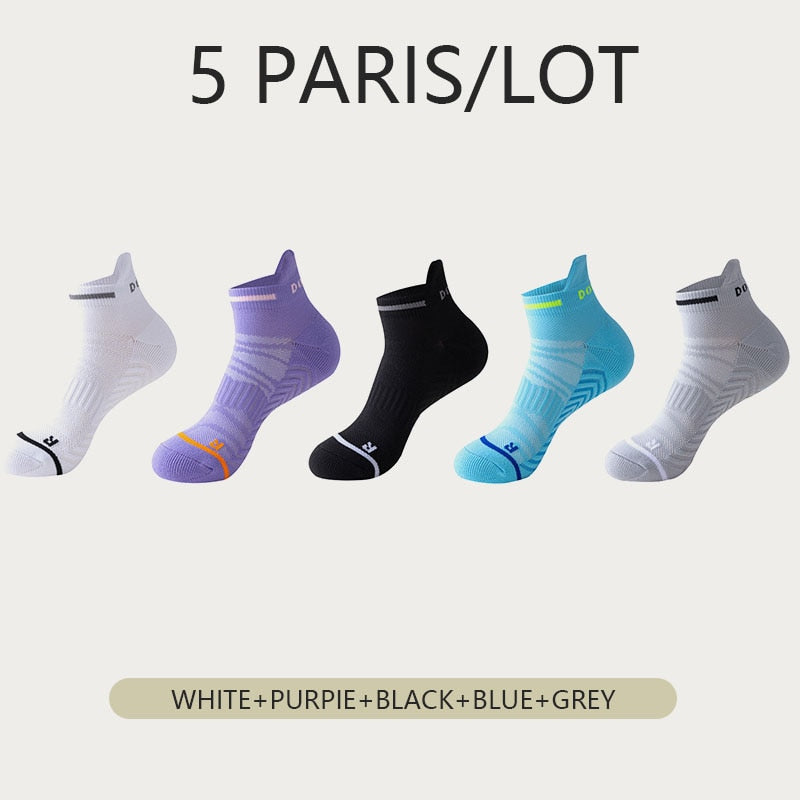 5 Pairs Sport Ankle Socks