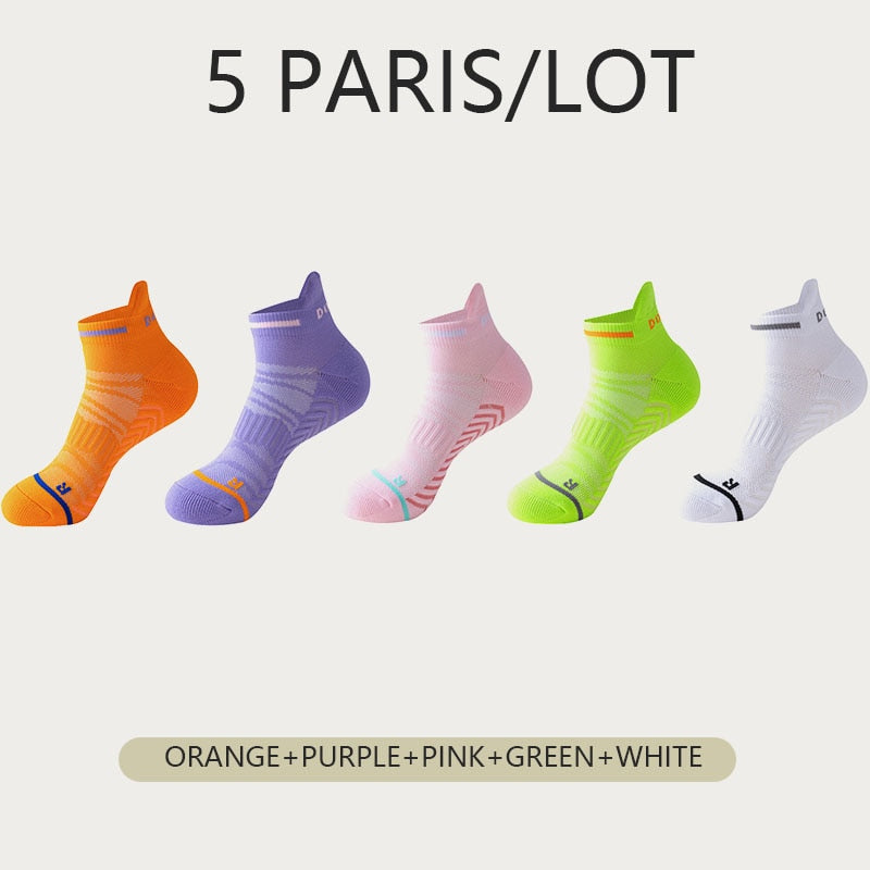 5 Pairs Sport Ankle Socks