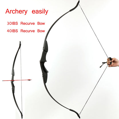 30lbs/40lbs Recurve Bow and Arrows Set