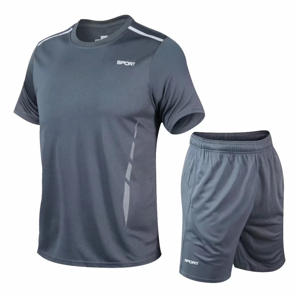 Running Sets Men Sports Clothing