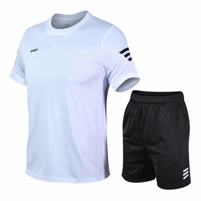 2 Pcs/Set Men Summer Sportswear