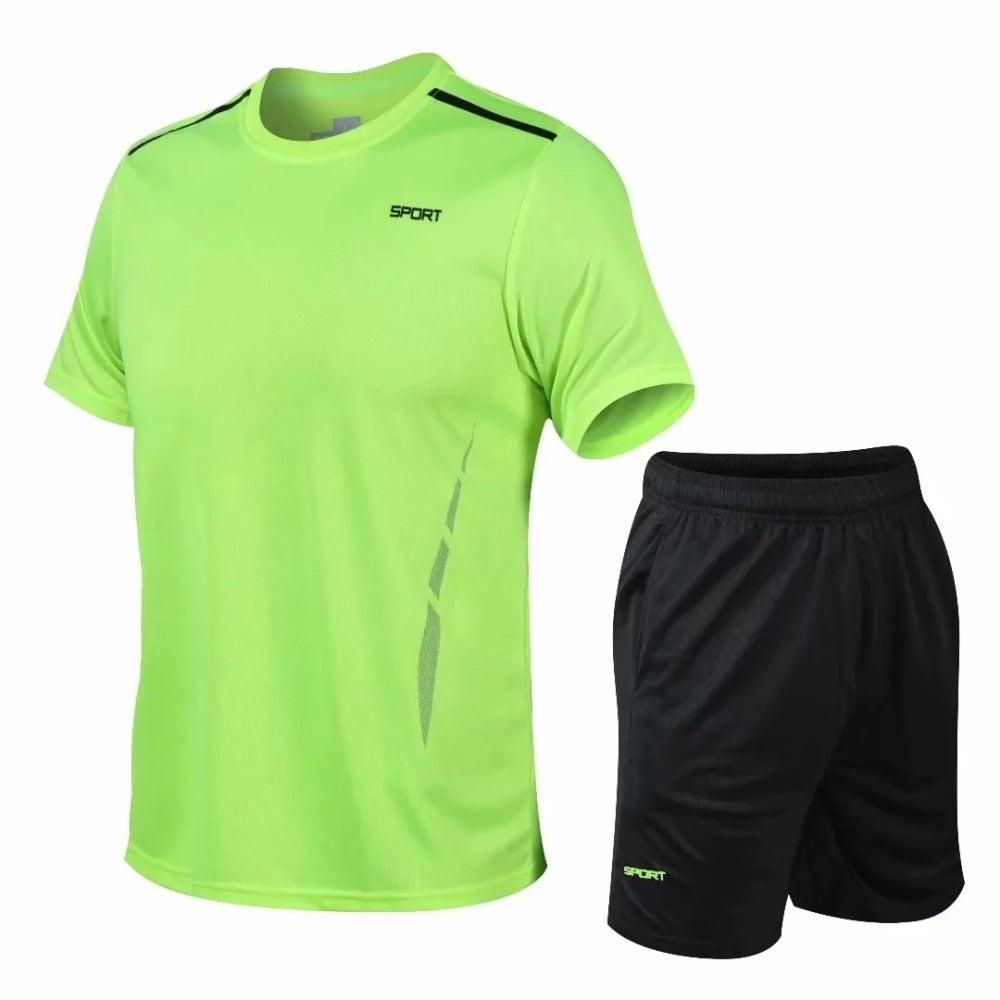 Running Sets Men Sports Clothing