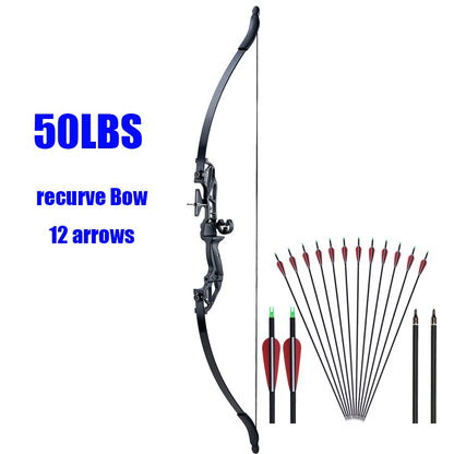 Takedown Recurve Bow & Arrow Set