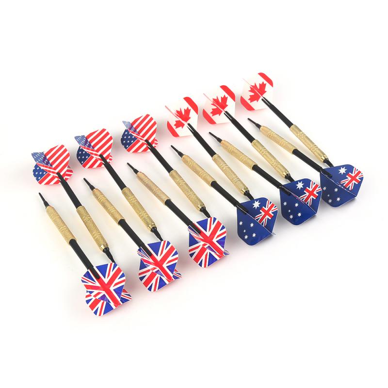 12Pcs Professional Soft Flying Darts