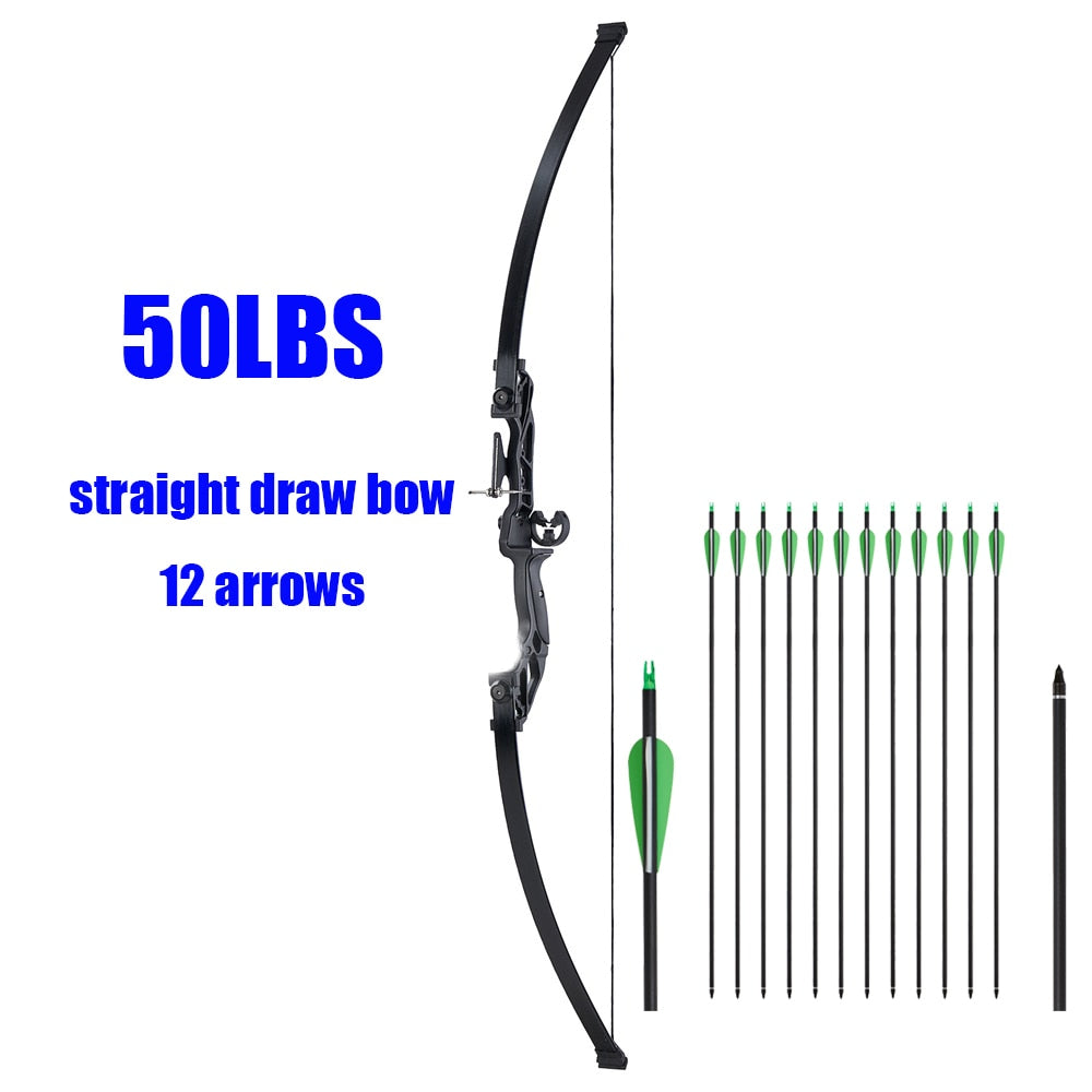 Takedown Recurve Bow & Arrow Set