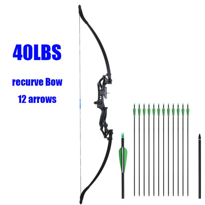 Takedown Recurve Bow & Arrow Set