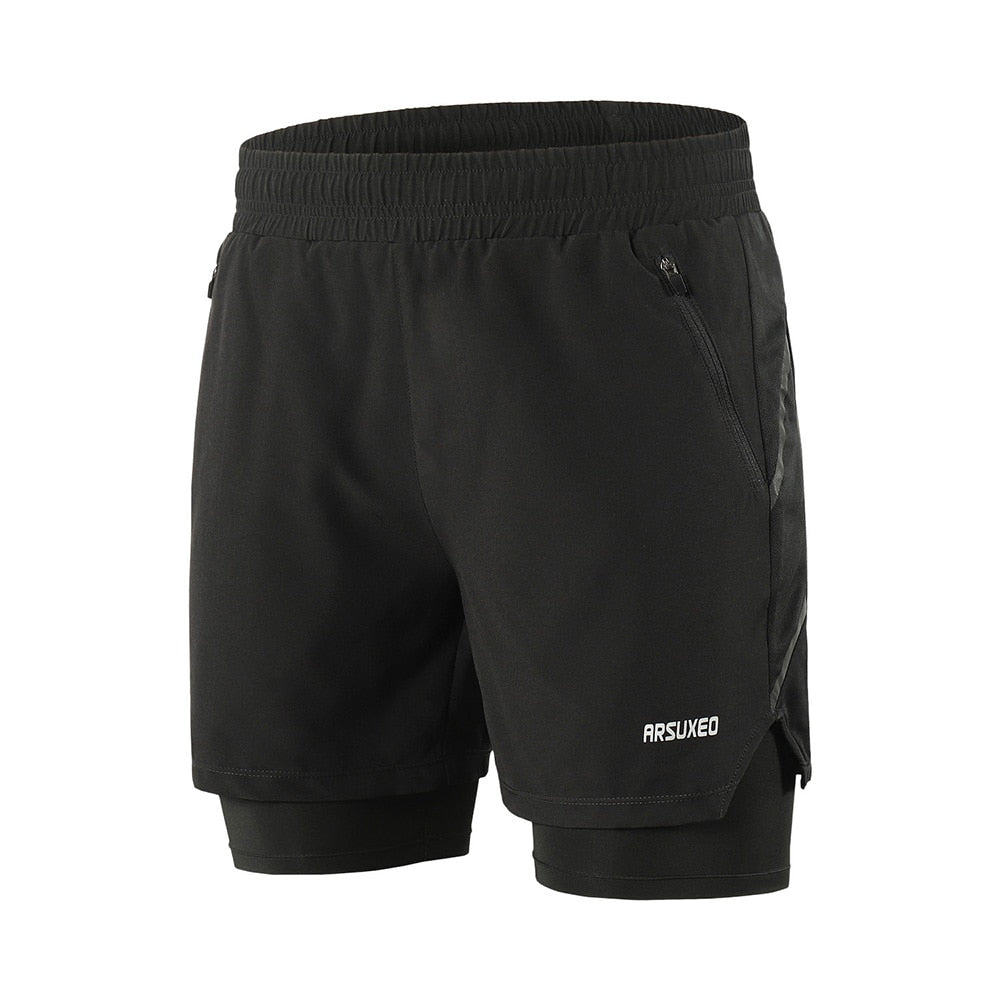 ARSUXEO Men Running Shorts