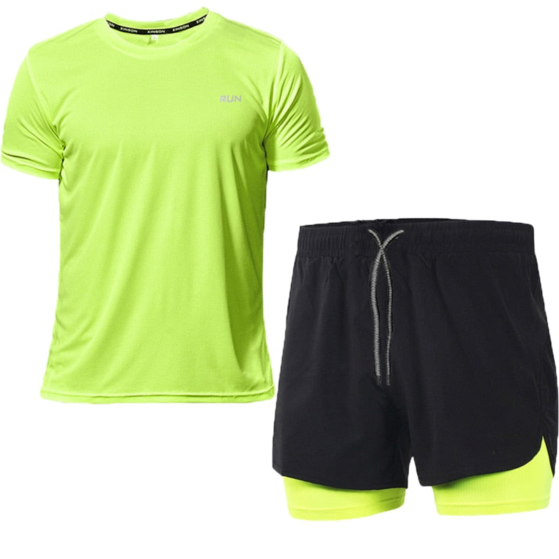 T-Shirt and Short Set For Men