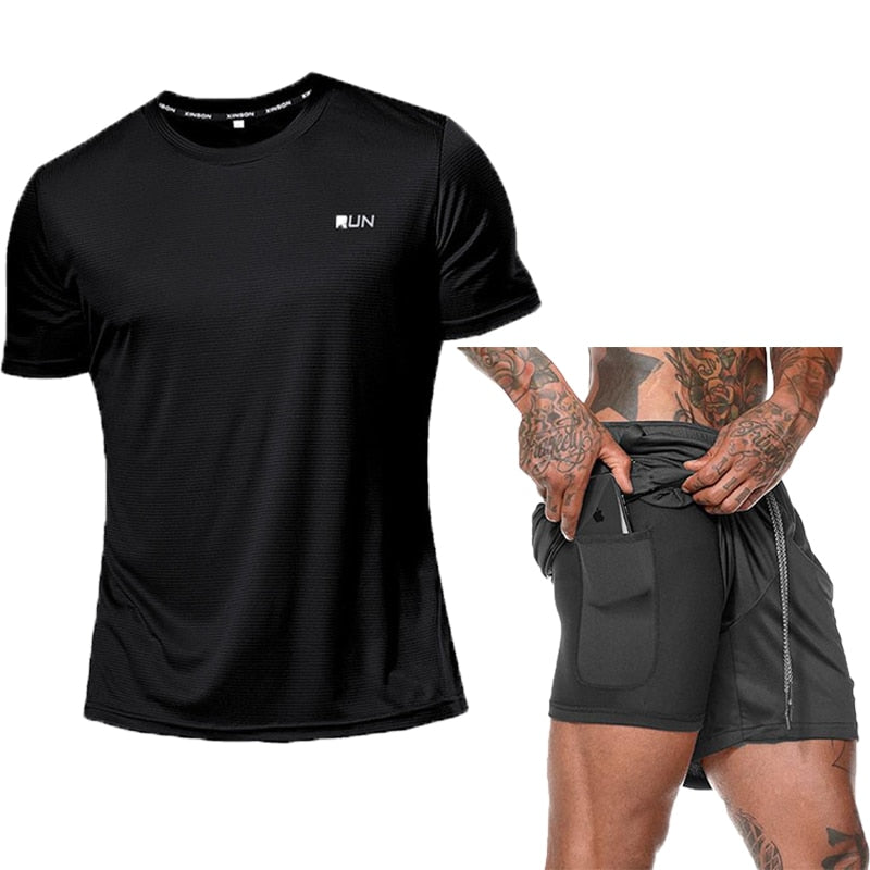 T-Shirt and Short Set For Men