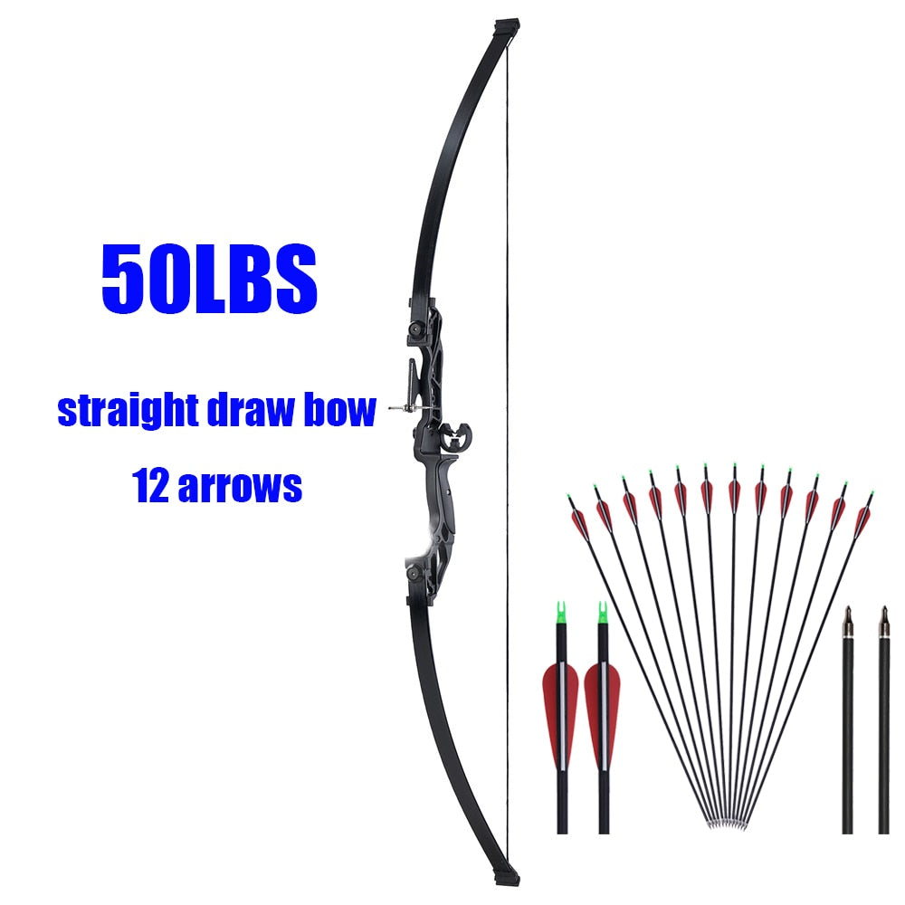 Takedown Recurve Bow & Arrow Set