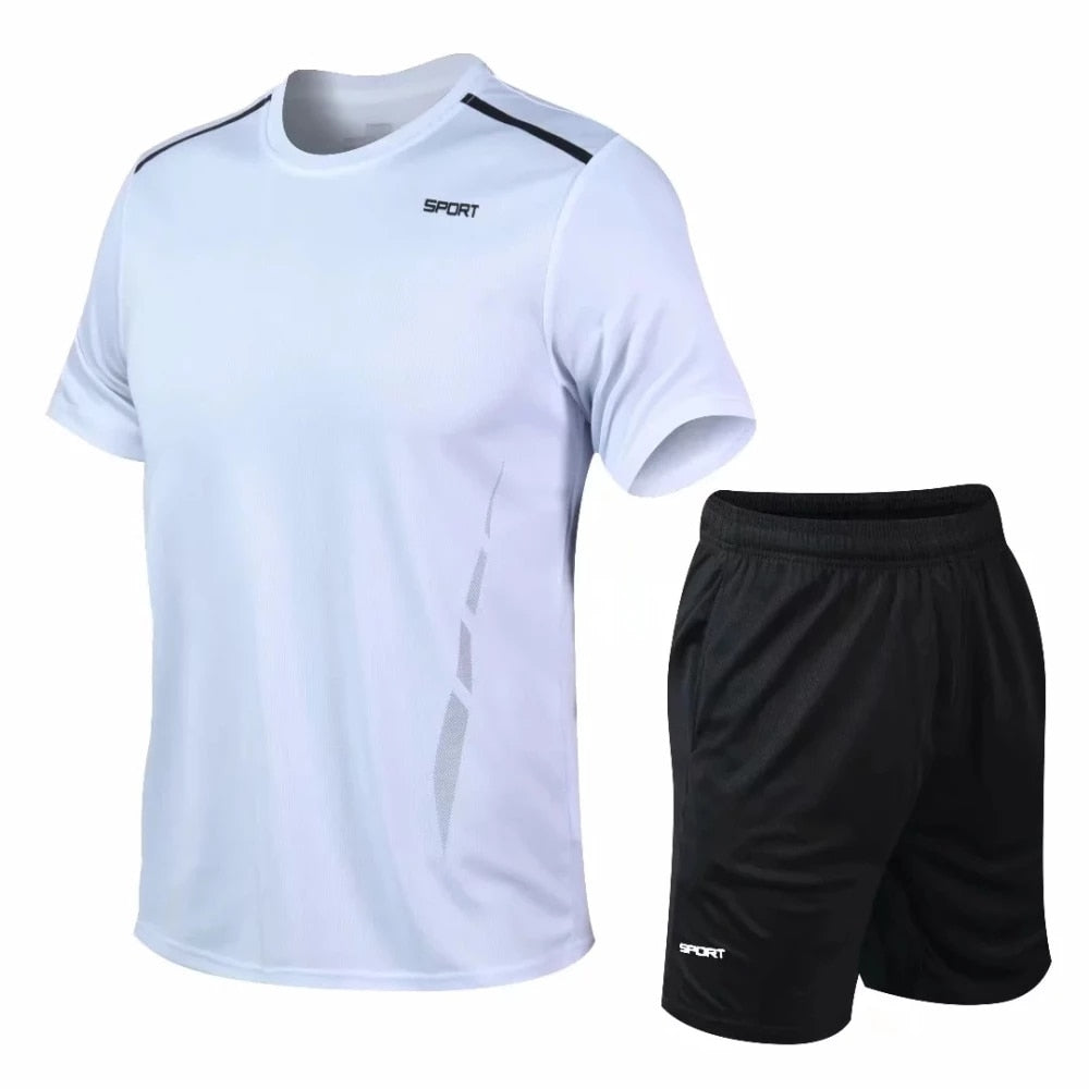 Running Sets Men Sports Clothing