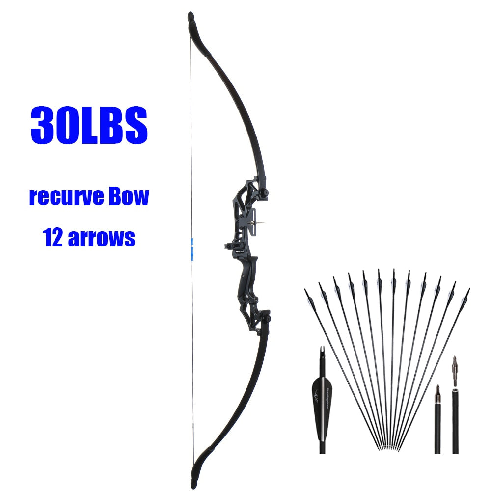 Takedown Recurve Bow & Arrow Set