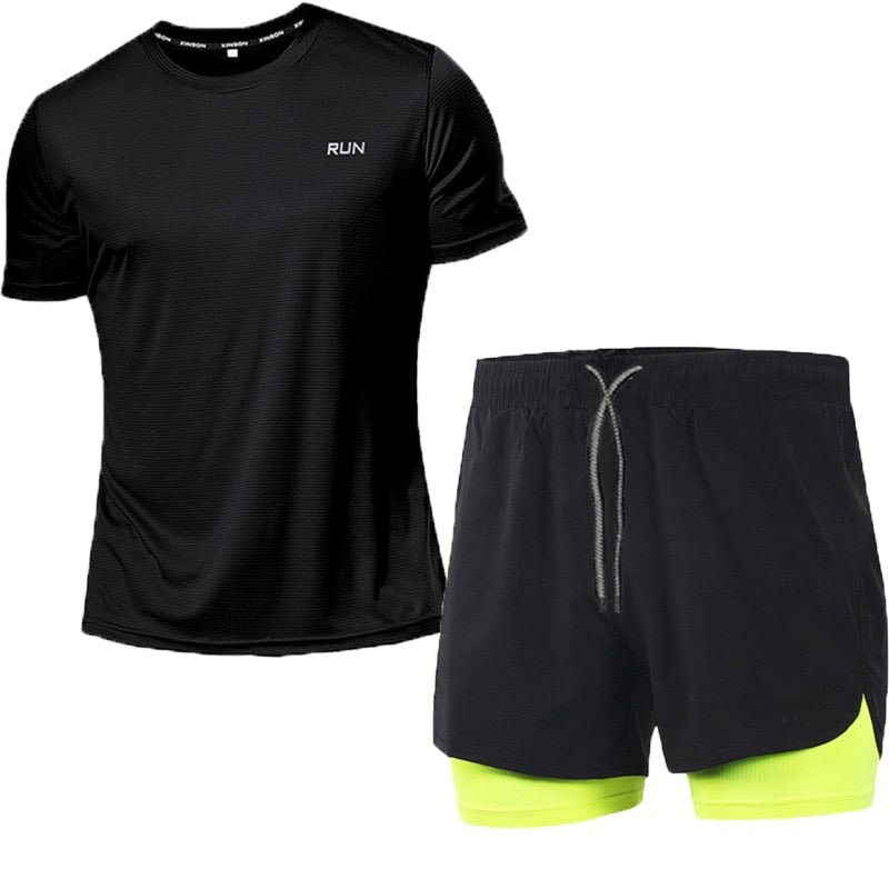 T-Shirt and Short Set For Men