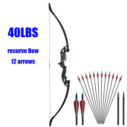 Takedown Recurve Bow & Arrow Set