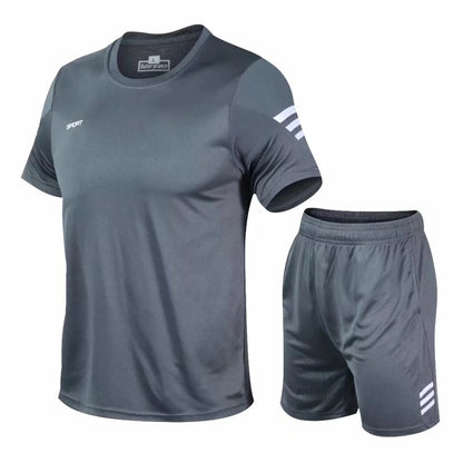 2 Pcs/Set Men Summer Sportswear