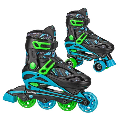 Roller Derby Boys 2-in-1 Roller/Inline Skates