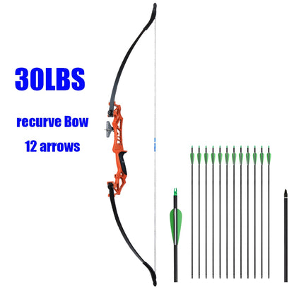 Takedown Recurve Bow & Arrow Set