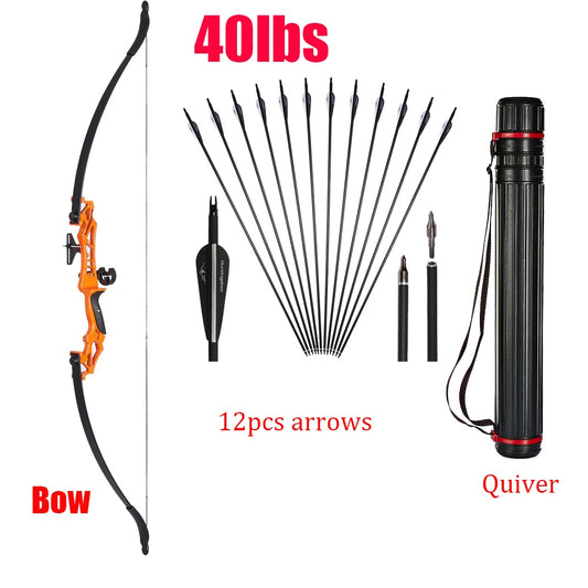 Takedown Recurve Bow & Arrow Set