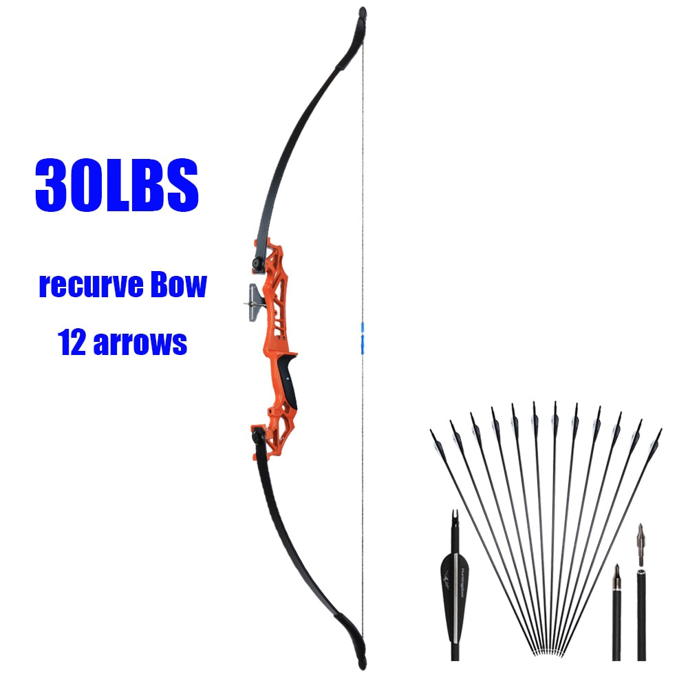 Takedown Recurve Bow & Arrow Set