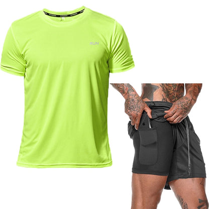 T-Shirt and Short Set For Men