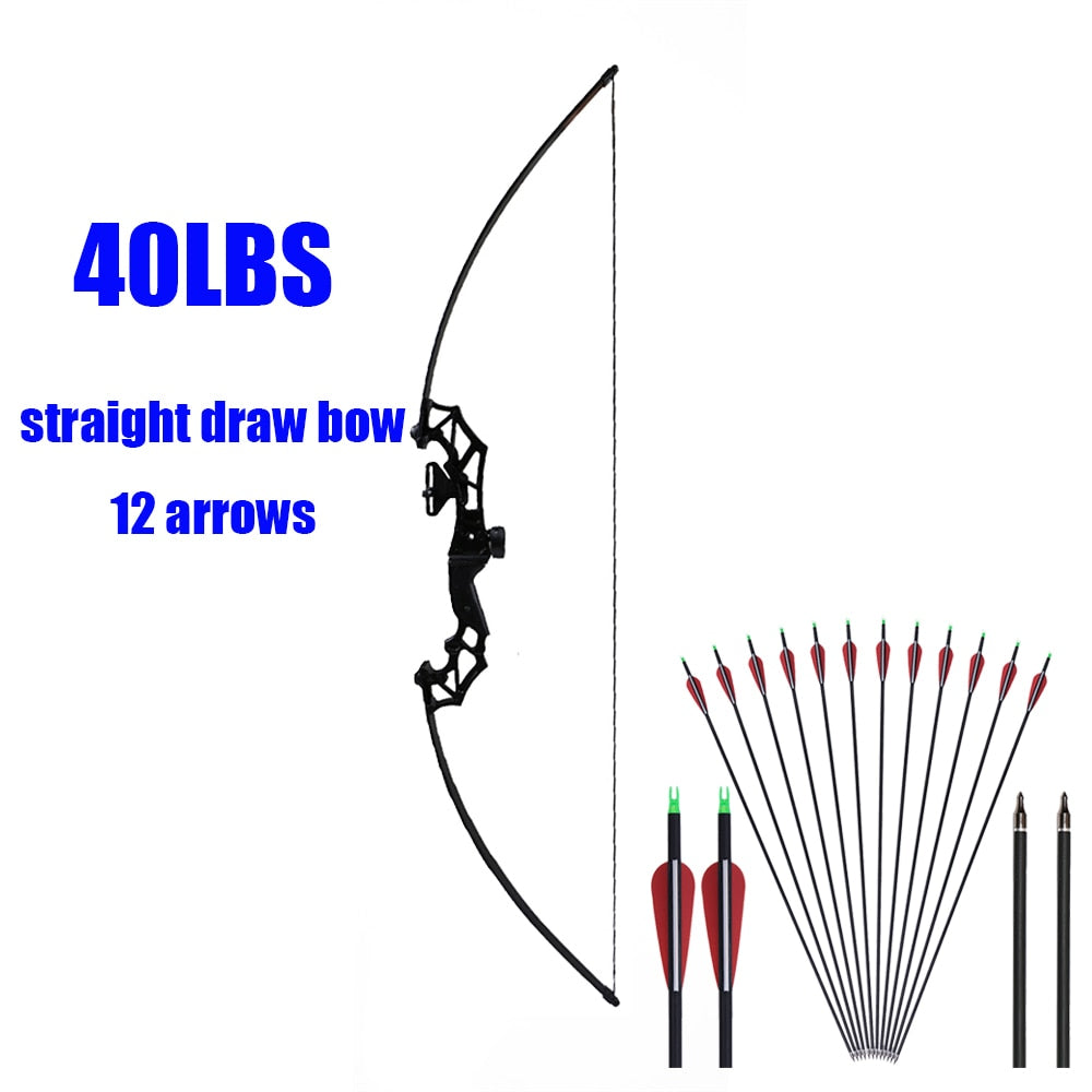 Takedown Recurve Bow & Arrow Set