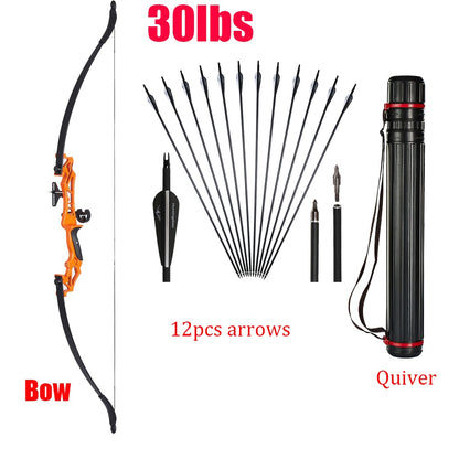 Takedown Recurve Bow & Arrow Set