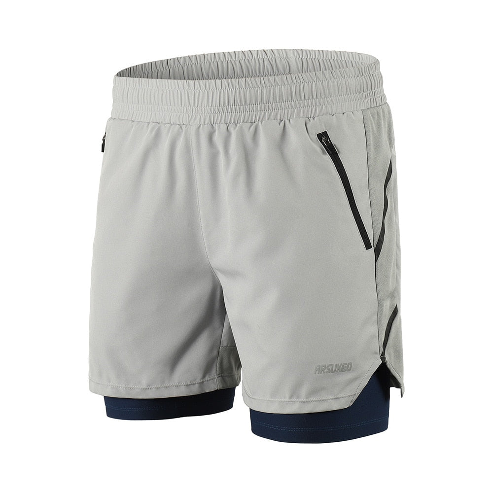 ARSUXEO Men Running Shorts